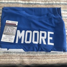 Lenny Moore (HOFer) Baltimore Colts Autographed Jersey...JSA Authenticated!! NFL