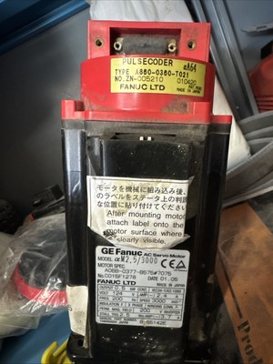 FANUC SERVO MOTOR A06B-0377-B575 AM2.5/3000