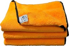 Microfibre Cleaning Cloths Extra Large 60x40cm Premium Dual-Sided Car Drying To