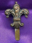 Genuine WW1/2 7th Ardwick Bn The Manchester Regiment TF GM Cap Badge w/slider