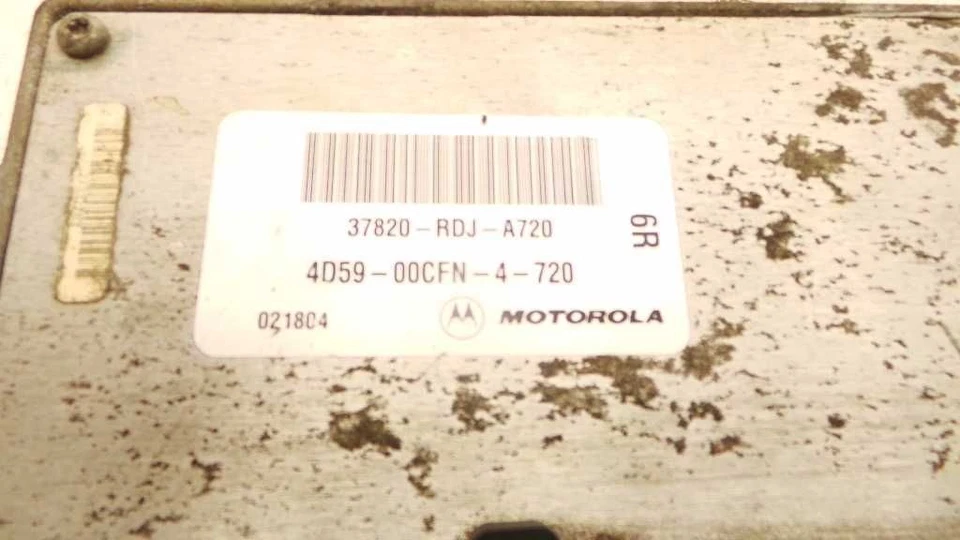 2004 ACURA MDX MOTOR MÓDULO DE CONTROLE ELETRÔNICO CONJUNTO ECM - Imagem 3 de 4