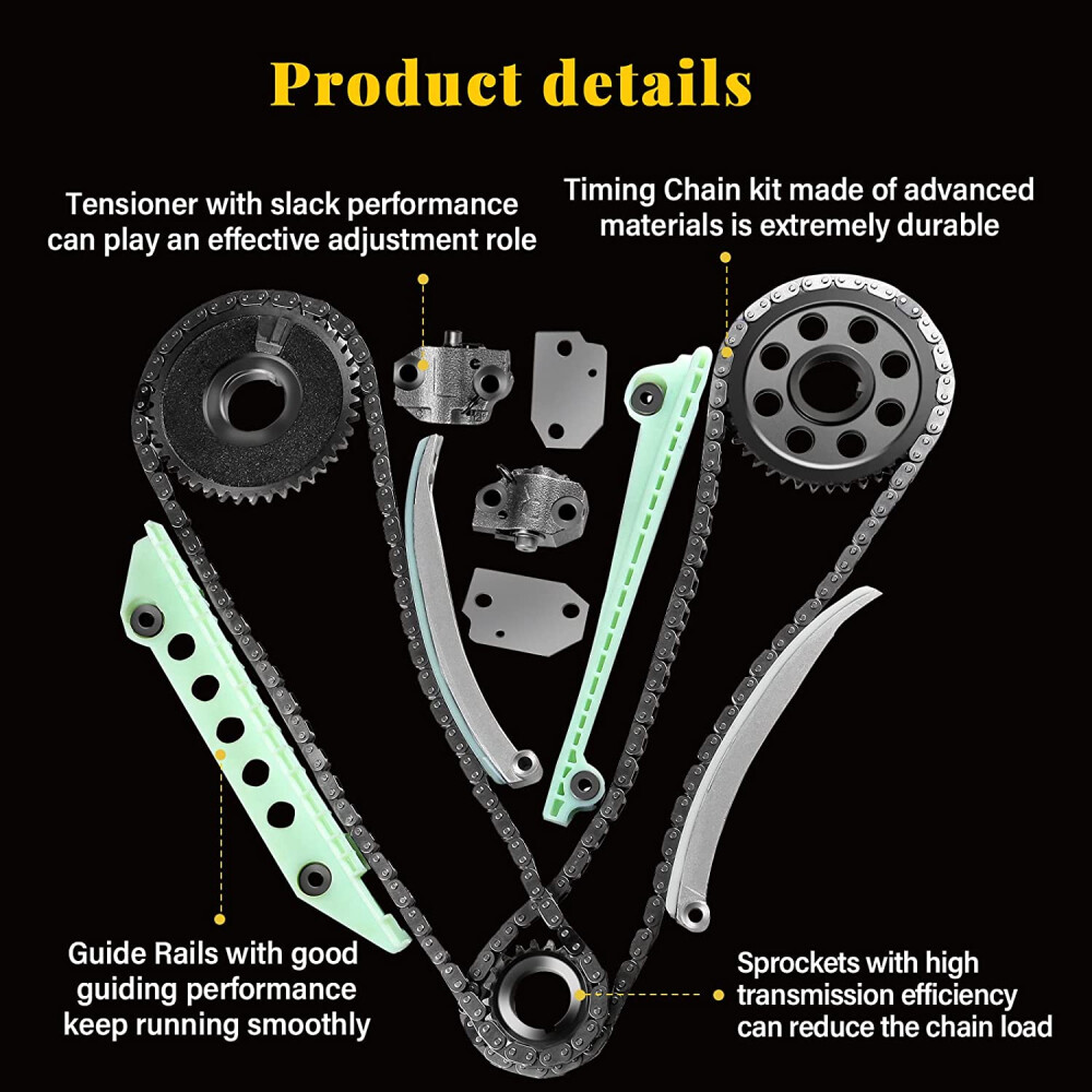 Timing Chain Kit For 2003 Ford E150 Club Wagon SR174ZQ