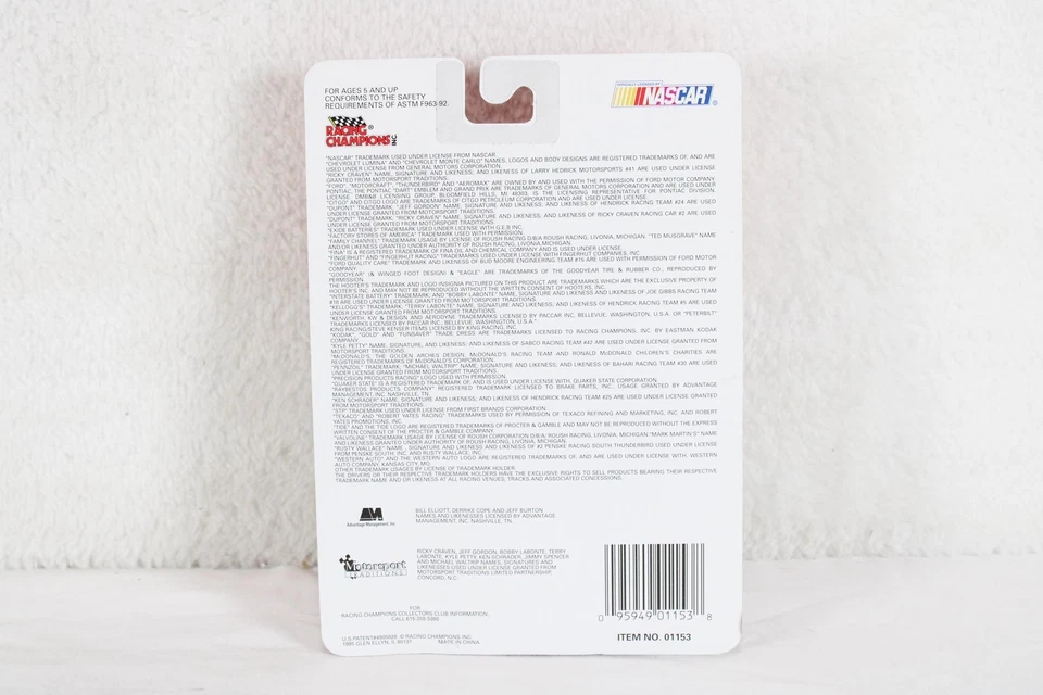 Terry Labonte Racing Champions Nascar Stock Car Edición 1995 NUEVO Foto 4 de 4