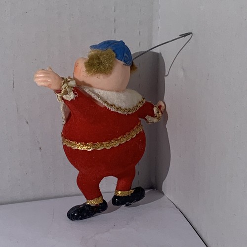 Disney Alice im Wunderland Tweedle Dee oder Dum Vintage beflockt Ornament - Bild 2 von 6