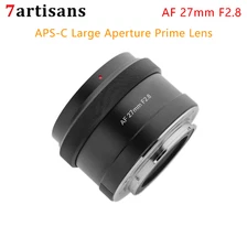 7artisans AF 27mm F2.8 APS-C AF Auto Focus Prime Lens For Sony E-mount Cameras