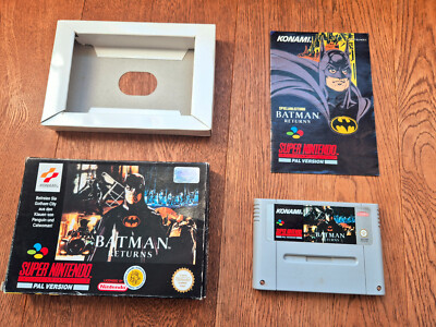 Batman Returns für SNES Super Nintendo mit OVP und Anleitung CIB