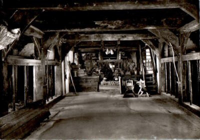 bomann museum celle, hallway in Lower Saxony farmhouse