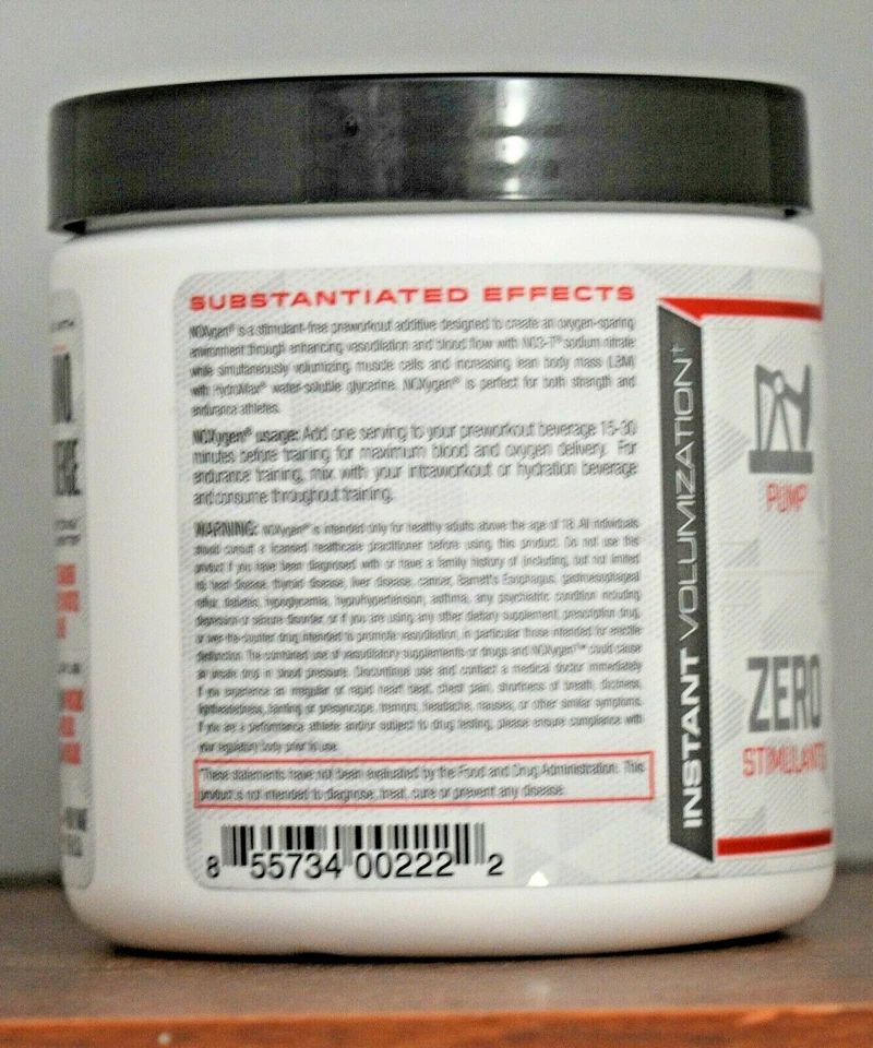 Bombas musculares sin estimulantes Purus Labs NOXYGEN óxido nítrico 40 porciones Foto 3 de 3