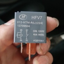1PC Hongfa HF Automotive Well Relay HFV7 012-HTM-R(L)(224) 12VDC 40A 14VDC 4 pin