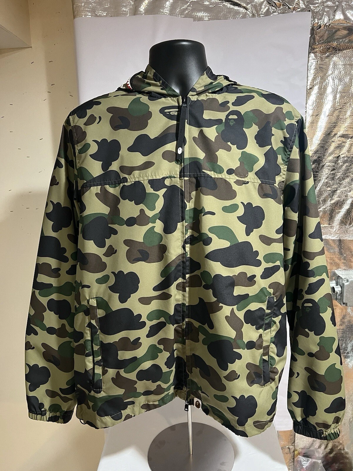 A BATHING APE (BAPE) Impermeabile Bape