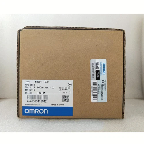 1 PCS new omron IN BOX NJ501- 1520 NJ501- 1520 Control unit module FAST SHIP