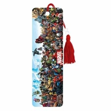 Bookmark Premier Tassel Marvel Lineup All Characters Group