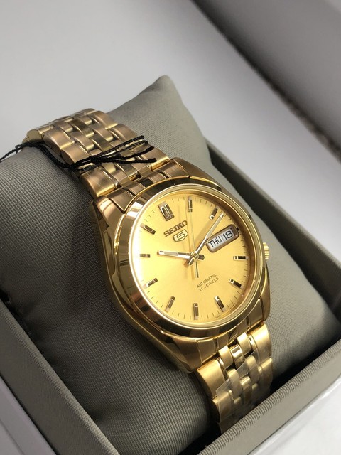 Seiko 5 Sports Gold Men's Watch - SNK366K1 for sale online | eBay