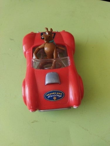 Voiture à Friction Scooby-Doo - Longueur 12 Cm - Très Bon état Occasion - Jouet Vintage FIZZY / Hanna Barbera