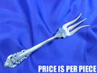 WALLACE GRANDE BAROQUE STERLING SILVER PICKLE FORK - NEARLY NEW CONDITION
