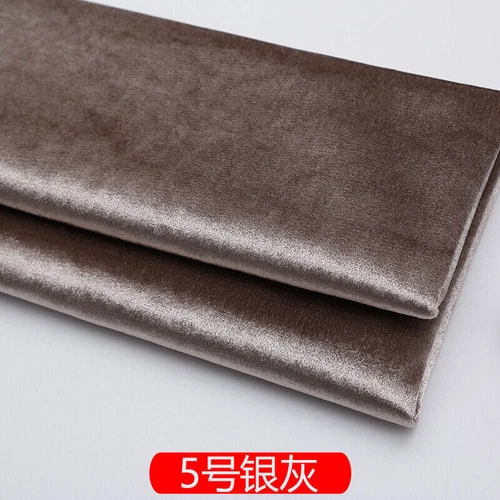 Sofa Upholstery Velour Fabric Thick European Soft Roll Cushion Velvet DIY Cloth - Picture 11 of 49