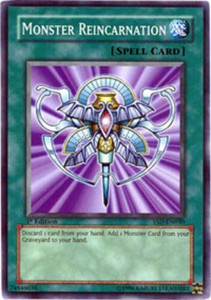Monster Reincarnation - YSD-EN030 - Common - 1st Edition x3 - Near Mint