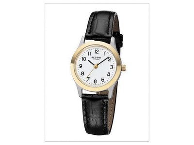 Regent 75650919   Uhr für Frauen, Leder-Armband