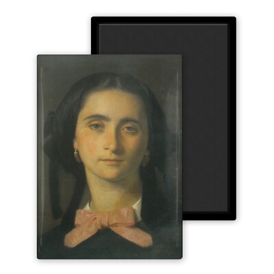 Portrait de Nelly Bouguereau - Bouguereau William Adolphe- Magnet 54x78mm