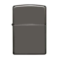 Zippo 150, High Polish Black Ice Finish Lighter, Full Size, NEW