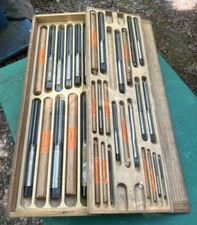 Keystone Hand Reamer Machinist #2 Tool Set 1/4”-1-1/14” Millersburg PA USA