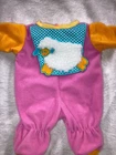 Vintage Cabbage Patch Kids/Doll Clothes Pink Sleeper  (452)