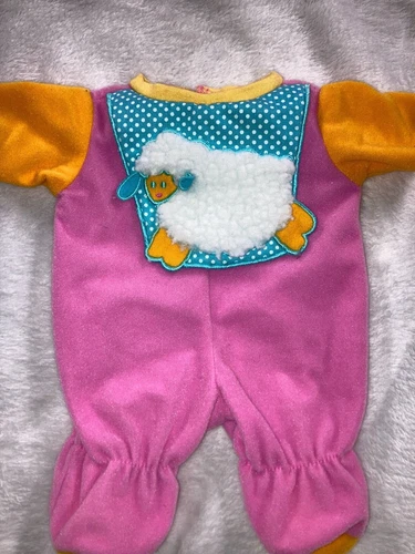 Vintage Cabbage Patch Kids/Doll Clothes Pink Sleeper  (452)