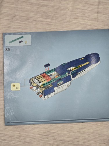 LEGO Avatar Way of Water Payakan the Tulkun & Crabsuit Instruction Manual 75579 - Picture 4 of 7
