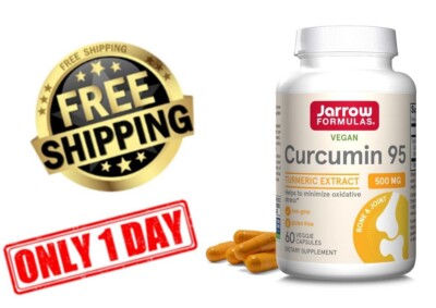 Curcumin 95 de Jarrow Formulas, 60 Capsule EXP 01/26