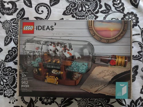 LEGO 21313 Ideas Ship in a Bottle, NIB, Factory Sealed ,Retired!
