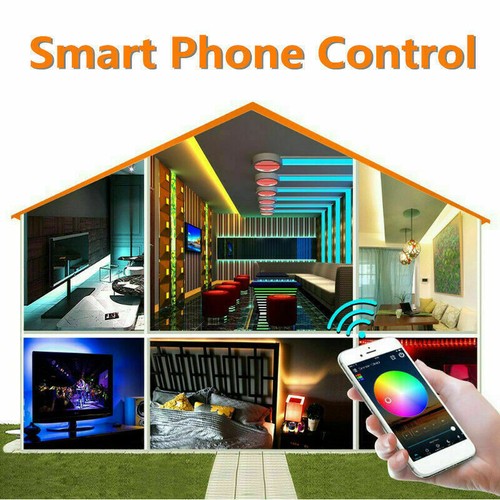 5M RGB LED WIFI Strip Light Control Waterproof Lamp For echo Alexa Google Home - Picture 8 of 14