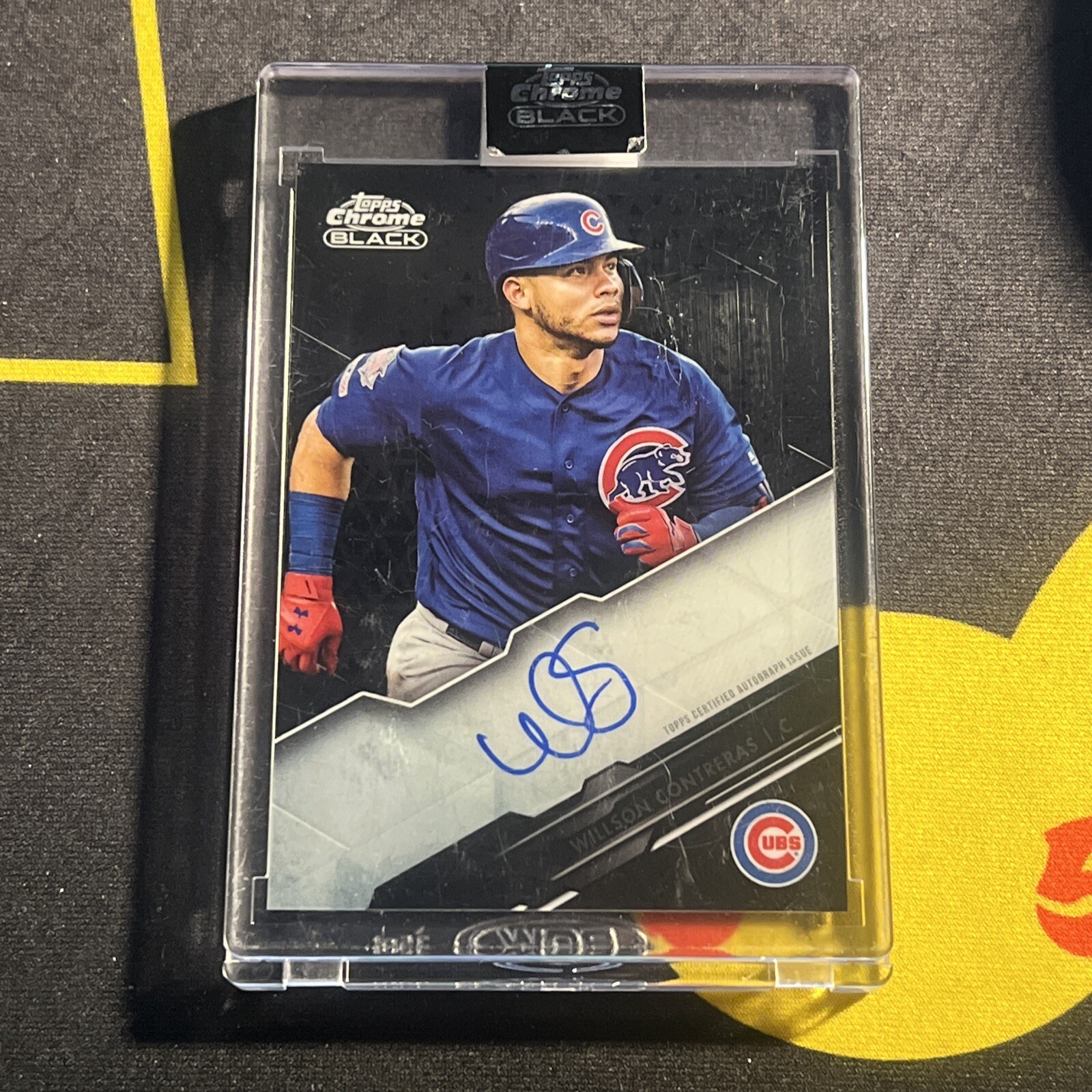 2020 Topps Chrome Black Wilson Contreras Auto