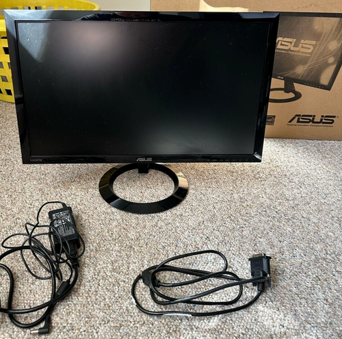 Asus VX228 Monitor 21.5-inch Full HD LED PC Computer Monitor Flat Panel Black
