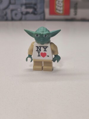 NEW Star Wars Yoda NY New York I Love Shirt Custom Lego Minifigure