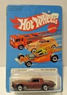 Vintage Hot Wheels 1982 Stutz Blackhawk Car Carded Sparkle Red Brown