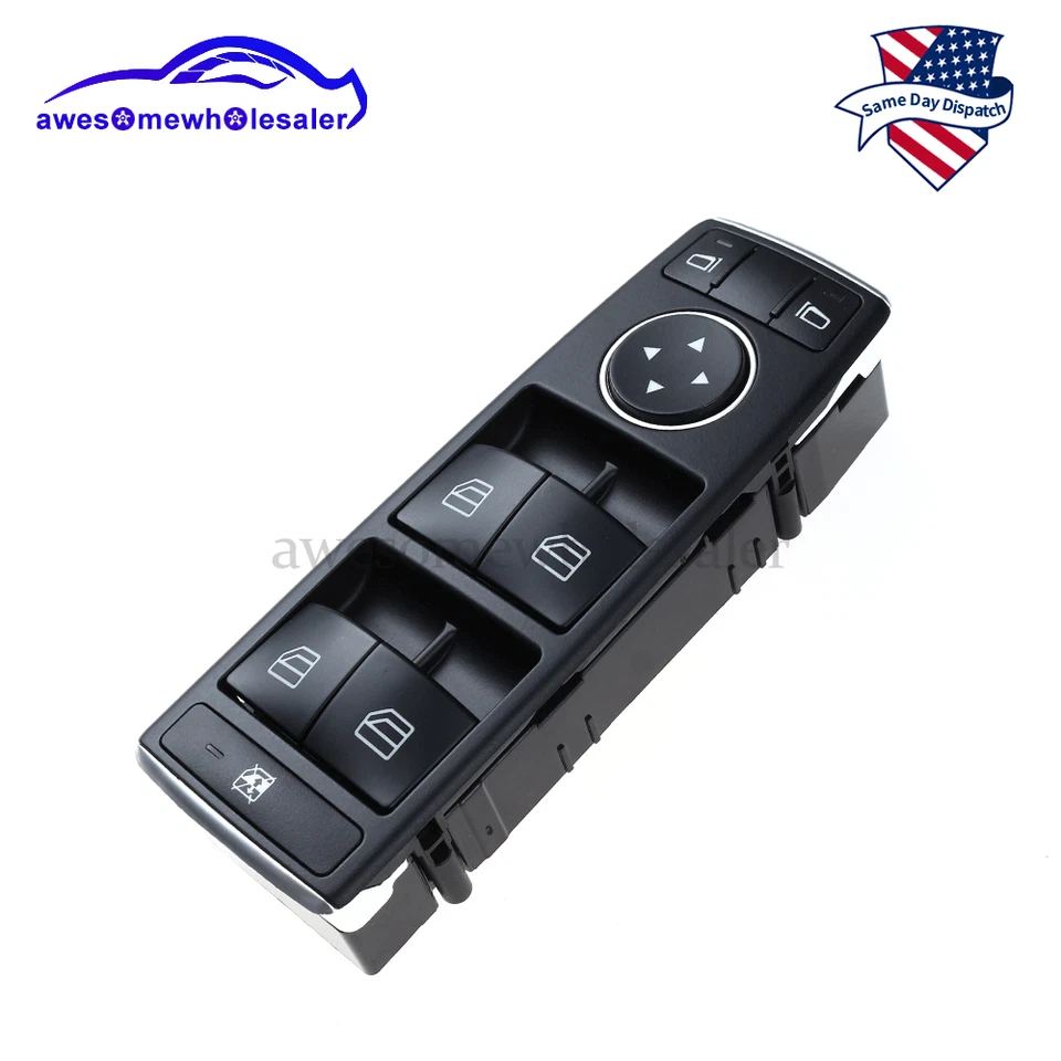 Master Power Window Control Switch Driver 2049055302 For Mercedes Benz W204 W212 - Image 2 of 4
