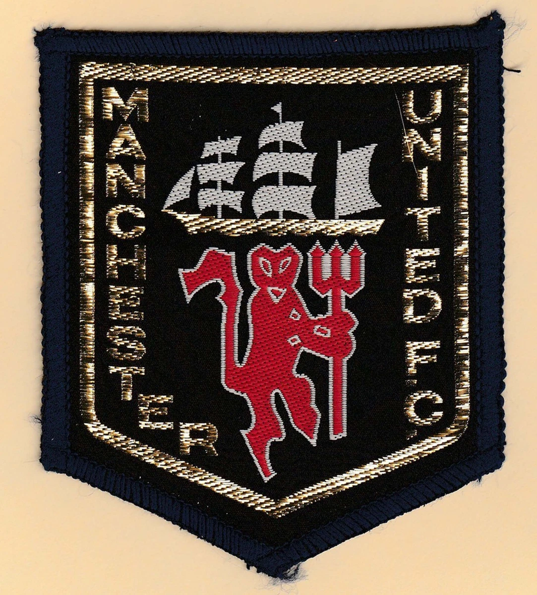 Vintage 70'S Manchester City Supporteurs Equipe Pékin Branche Patch à
