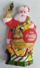 Vintage Coca-Cola Santa Refrigerator Magnet