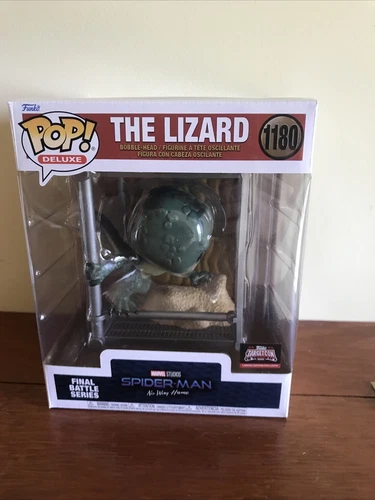 New Funko POP Deluxe THE LIZARD 1180 Spider-Man No Way Home Target Con Exclusive