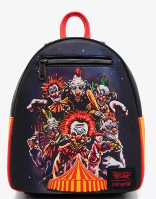 Loungefly Killer Klowns From‎ Outer Space Circus Glow In The Dark Mini Backpack Amazon.com | Loungefly Killer Klowns from Outer Space Mini  main image 3