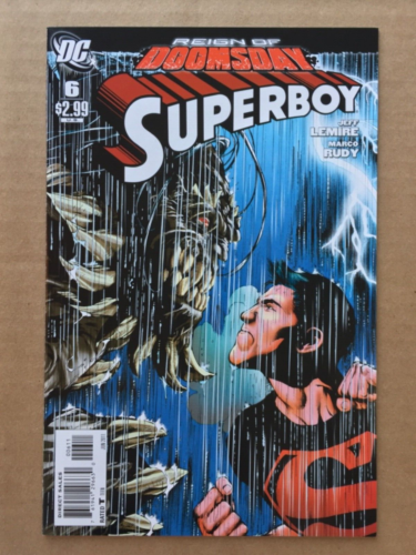 Superboy #6 2011 Reign of Doomsday DC comics NM+ - Afbeelding 1 van 2