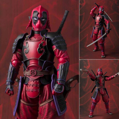Japanese Style Superhero Dead Pool Action Figure Model