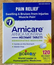 Boiron Arnicare Homeopathic Pain Relief Melt Tabs NSAID-Free Arnica Montana 3/26