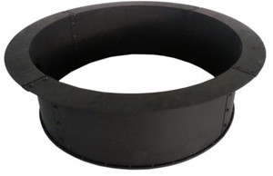 35 In Round Metal Fire Pit Insert
