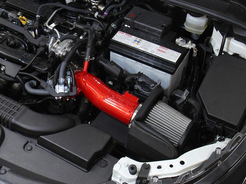 HPS Shortram Air Intake Kit + Shield for Toyota 19-25 Corolla 2.0L POLISH 20 21 - Picture 2 of 3