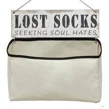 Lost Socks Laundry Sign Wal Hang Lost Socks Seeking Sole Mates Laundry Bag