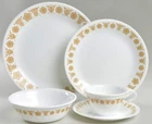 Vintage Corelle Butterfly Gold Platter Dinner Lunch Plate Dish Taylor Swift