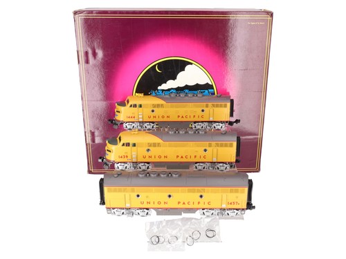 Juego de motor diésel MTH 20-2484-1 O Gauge Up F-3 ABA con PS2 1439/1444/1457B EX/caja | Condition: Used