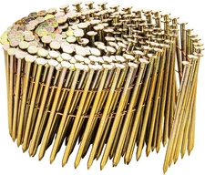 meite Siding Nails, 3-1/4" × .131'' 15 Degree Full Round-Head Smooth Shank