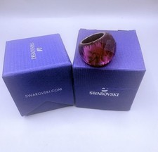 Image of Swarovski Nirvana Ring Red Rose Gold-Tone Finish Size 52 BNIB